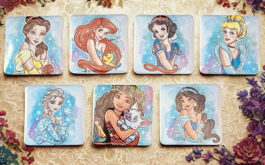 Princess Fridge Magnets