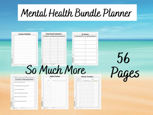 Mental Health Planner Bundle
