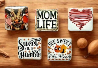 Cute Magnets (Pressed)