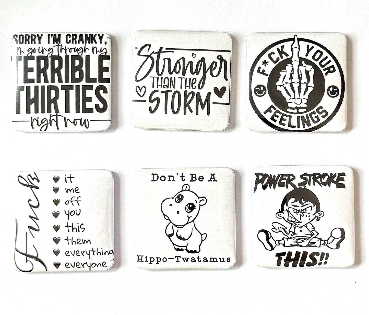MAGNET SAYINGS (Pressed)