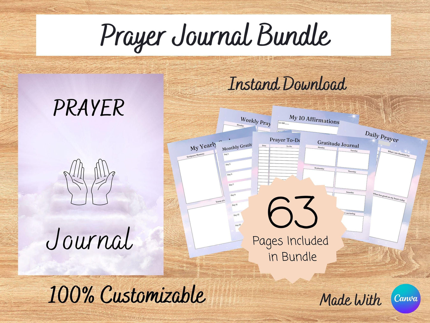 Prayer Journal Bundle