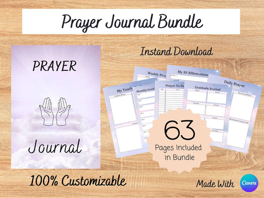 Prayer Journal Bundle