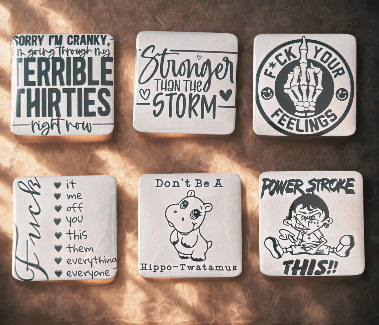 MAGNET SAYINGS (Pressed)