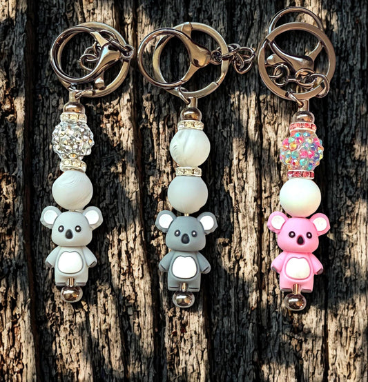 Standing Koala Keychain